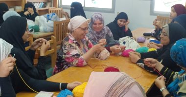 صور.. ملتقى حرفى وورشة إنتاجية لعضوات أندية الفتاة والمرأة بجنوب سيناء