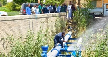 بدء توصيل خطوط شبكة المياه الجديدة بأحياء العريش