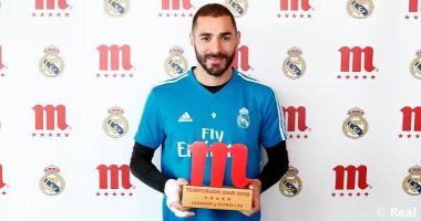بنزيما أفضل لاعب فى موسم ريال مدريد الكارثى 