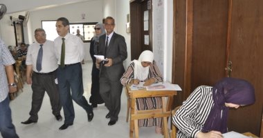 إجراءات إحترازيه لمواجهة ارتفاع درجه الحرارة بجامعة القناه أثناء الإمتحانات