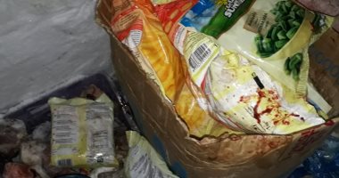 صور.. ضبط كميات من اللحوم المجمدة منتهية الصلاحية غرب الإسكندرية 