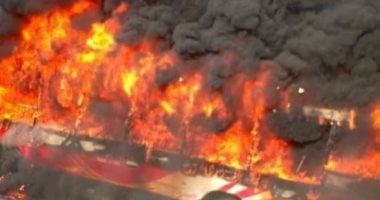 السيطرة على حريق داخل أتوبيس نقل عام فى الأميرية دون إصابات