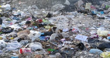 اضبط مخالفة.. تراكم القمامة على الطريق السريع "طنطا - الإسكندرية" الزراعى