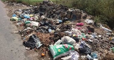 شكاوى من تقليص أيام رفع القمامة بقرية بالمنوفية 