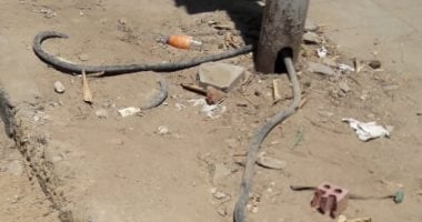 شكوى من تهالك عامود إنارة بشارع محمد كامل مرسى بالدقى 