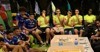 المقاولون العرب يحتفل بانضمام أحمد على لقائمة منتخب الفراعنة فى الكان 