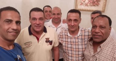 صور .. عبد الفتاح وعباس وفاروق فى حفل إفطار حكام الغربية 