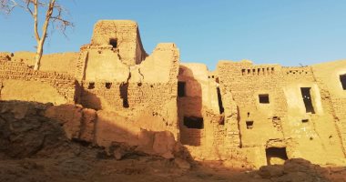 صور.. أجمل حكايات واحات الوادى الجديد تحولت لقرى مهجورة