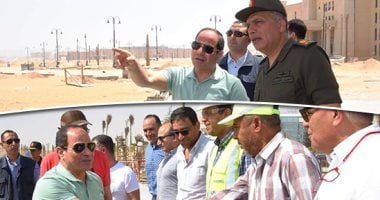 جولة الرئيس بالعاصمة الإدارية أبرز أنشطة السيسى فى أسبوع