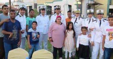 صور.. الشرطة نظم حفل إفطار للأطفال ذوى الاحتياجات الخاصة