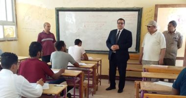 وكيل تعليم جنوب سيناء يتفقد امتحانات الدبلومات الفنية براس سدر