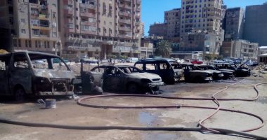 محافظة الإسكندرية: السيطرة على حريق الغاز.. ولا خسائر فى الأرواح.. صور