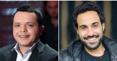 محمد هنيدي يسخر من حجاب أحمد فهمي والأخير يرد عليه 