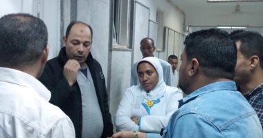 صور.. مدير صحة مطروح يتفقد أعمال تطوير مستشفى التوليد والصحة الإنجابية
