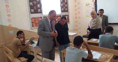 وكيل تعليم جنوب سيناء يتابع امتحانات الصف الأول الثانوى بأبوزنيمة وابورديس