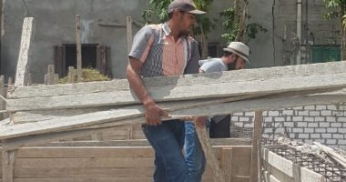 إزالة تعديات على أراضى تابعة لهيئة الأوقاف شرق الإسكندرية 