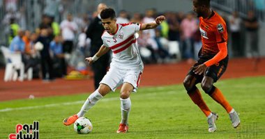 شاهد.. فرص الزمالك أمام نهضة بركان فى الشوط الأول من نهائى الكونفدرالية