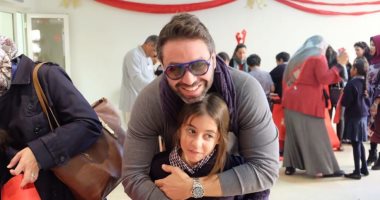حازم إمام يحتفل بعيد ميلاد ابنته هيا على إنستجرام