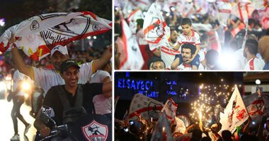 صور وفيديو.. فرحة الكونفدرالية الزملكاوية فى المحافظات..  مشجعو الأقصر يرقصون داخل المقاهى.. وأهالى كفر الشيخ: بشرة خير لفوز مصر بأمم أفريقيا.. وجماهير الغردقة: "كان نفسنا فى اليوم ده من زمان"