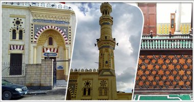 صور.. مسجد عبد العزيز بك رضوان بالشرقية من أهم المساجد الأثرية بالمحافظة.. بناه تاجر أقطان ثرى.. وضع حجر أساسه السلطان فؤاد.. وسُجل بالآثار الإسلامية والقبطية عام 1997.. وأهم ما يميزه هو طراز العمارة المملوكية