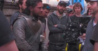 The Last Watch.. متى بكى جون سنو فى كواليس Game of Thrones.. فيديو وصور