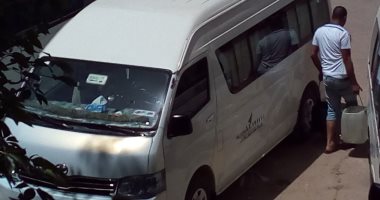 أهالى أكتوبر يشكون سائقى الميكروباصات بسبب الإزعاج