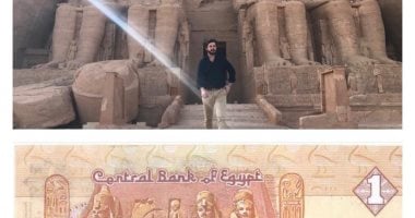 قارئ يشارك بصور زيارته للمواقع الأثرية المضبوعة على العملات المصرية