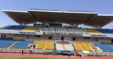 صور.. الإسماعيلية تنتهى من تطوير الشوارع المحيطة بالاستاد