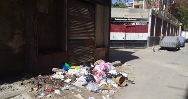 صور.. مقلب قمامة بجوار مدرسة السيدة عائشة الإعدادية بروض الفرج