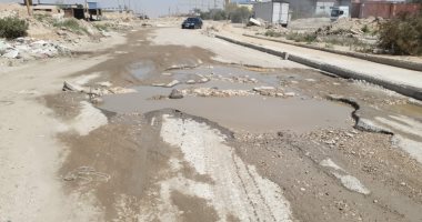انهيار الأسفلت وبالوعات مكشوفة.. شكوى من الإهمال بالمنطقة الصناعية بـ6 أكتوبر
