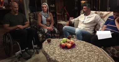 صور.. هبة عبد الغنى تصور آخر مشاهدها فى "لمس أكتاف" غدا