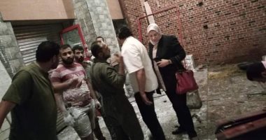 إيقاف أعمال مخالفة بعقار آثرى بالإسكندرية ومصادرة المعدات (صور)