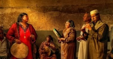 فرقة مزاهر تقدم سهرة زار رمضانية فى مصر القديمة 