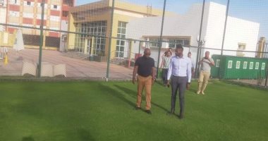 لجنة من "كاف" تتفقد ملاعب الاتحاد السكندري بسموحة 