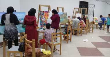 استمرار ورش الخيامية لأطفال الصم والبكم فى ثقافة بنى سويف