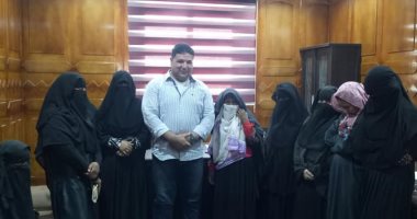 توزيع مساعدات العيد على الأرامل فى وسط سيناء