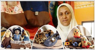 حقق حلمك مع "تنمية المشروعات".. آمال حسين تصنع ألعاب أطفال وشنط برعاية الجهاز فى المحلة.. حصلت على دعم فنى وشاركت بعدة معارض.. وتؤكد: المسئولون ساعدونى بالتواصل مع أصحاب المصانع.. وأسعى لغزو الأسواق بمنتجاتى