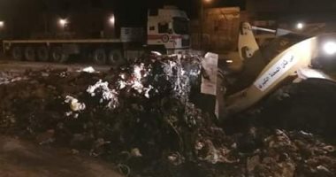 صور.. رفع 80 طن قمامة فى حملات نظافة مكبرة بالمحلة الكبرى
