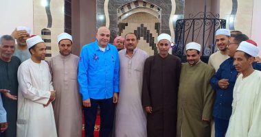 صور.. وكيل أوقاف الأقصر ورئيس مدينة الطود يفتتحان مسجد الرحمة المهداة