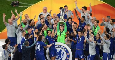 تشيلسي يحصد لقب الدوري الأوروبى للمرة الثانية فى تاريخه.. هازارد ورفاقه يكتسحون الجانرز برباعية.. محمد الننى يكتفى بالجلوس على مقاعد البدلاء.. والبلوز يتوجون باللقب بدون أى هزيمة ويحصد 20 مليون يورو أرباحًا