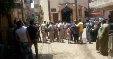 صور.. استعدادات أمنية وشعبية بالغربية لاستقبال جثمان مدير أمن أسيوط