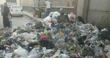 تراكم القمامة على طريق الرماية الدائرى ومطالب بإزالتها.. صور