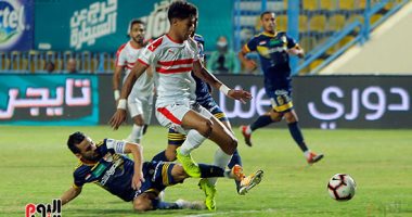 15دقيقة .. تعادل سلبي بين الزمالك و الإنتاج الحربي فى الدوري (صور)