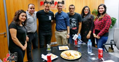 صور.. اليوم السابع يحتفل بنجاح "خليل كتخة" فى مسلسل زلزال مع ماجد المصرى