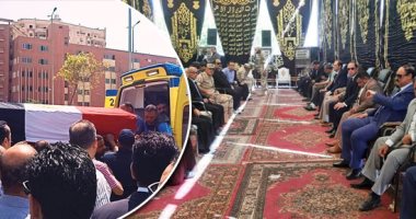 المئات يشيعون مدير أمن أسيوط إلى مثواه الأخير.. القيادات الأمنية والتنفيذية يؤدون صلاة الجنازة على جثمان الفقيد.. محافظا المنيا وسوهاج والأساقفة وعلماء الأزهر يقدمون واجب العزاء.. وإعلان الحداد بالمحافظة