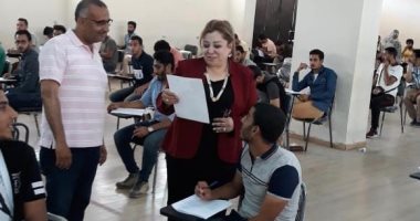 انتظام امتحانات الفصل الدراسى الثانى بـ"التربية الرياضية" جامعة طنطا