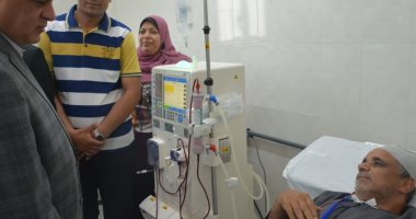 صور .. محافظ البحيرة يفتتح وحدة الغسيل الكلوى بدمنهور بتكلفة 6 مليون جنيه 