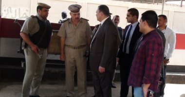 صور.. مدير أمن المنوفية يقود حملة تفقدية بدائرة مركز منوف