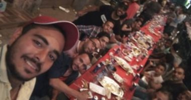لمة العيلة.. حفل إفطار جماعى لأهالى القومية العربية بإمبابة " صور "