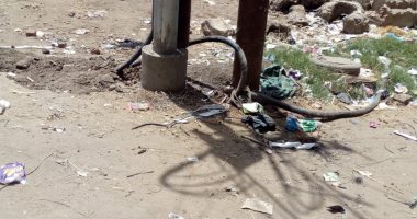 اهالى قرية دار السلام بكفر الشيخ يشكون احتراق كابل كهرباء